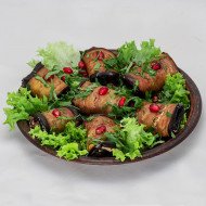 Рулетики из баклажанов